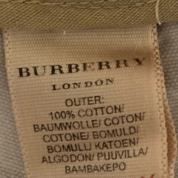 Burberry Cargo Plaid Shorts Boys 10 Years - Picture 6 of 9